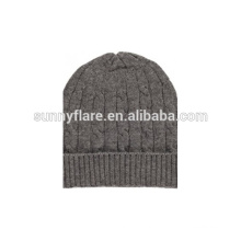 2017 großhandel Benutzerdefinierte Cashmere Beanie Hut